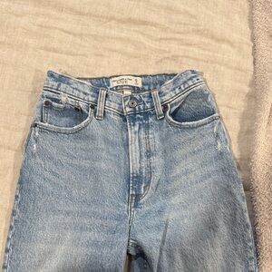 Abercrombie & Fitch 0s straight ultra high rise ~curve love~